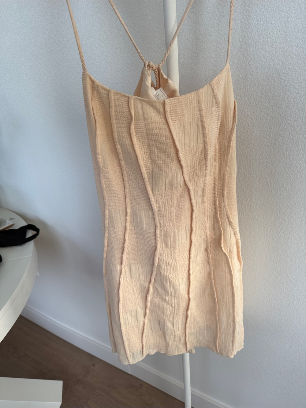 Textured Mini Dress